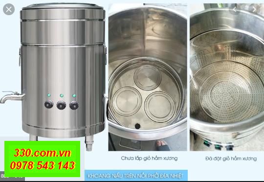 Nồi nấu phở 100l