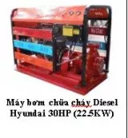 Máy bơm chữa cháy Diesel Hyundai 30HP (22.5KW)