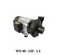 Bơm ly tâm đầu gang công suất: 1.1 KW(1.5 HP)