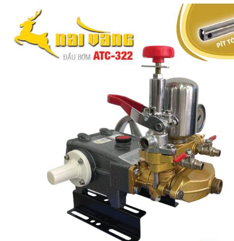 Đầu bơm pít tông sứ Nai vàng ATC-322 (1 Hp)