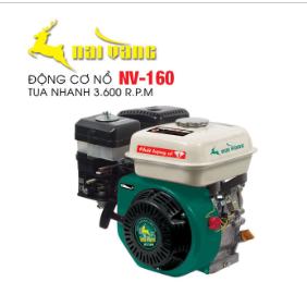 Động cơ nổ 5.5Hp NAI VÀNG NV-160 (trắng xanh)