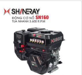 Động cơ nổ 5.5HP Shineray SN160 (đen)