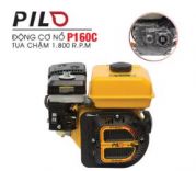 Động cơ nổ 5.5HP Pilo P-160C (vàng)