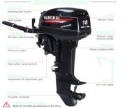 Máy chạy thuyền hangkai 18hp