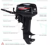 Máy chạy thuyền hangkai 18hp