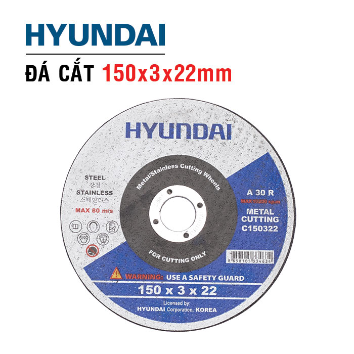 Đá cắt 150x3x22mm