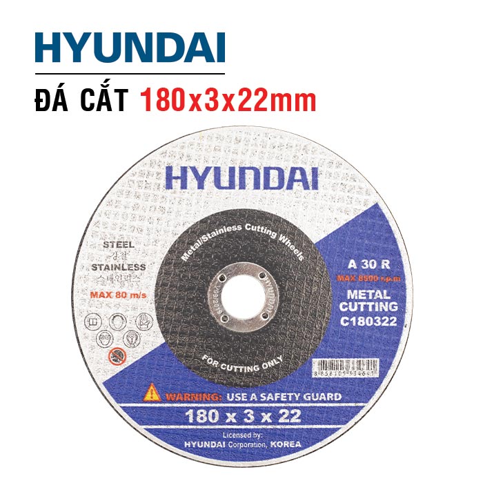 Đá cắt 180x3x22mm