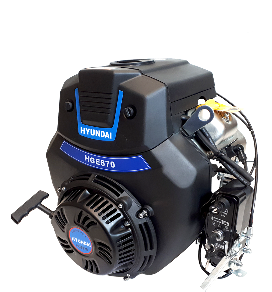 ĐỘNG CƠ XĂNG HYUNDAI HGE670EH
