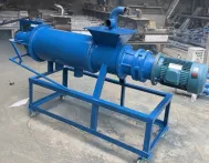 Máy tách phân booyoung :Loại xoắn vít thép carbon