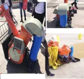MÁY THU HOẠC NGŨ CỐC ĐÓNG BAO BOOYOUNG TỰ HÀNH