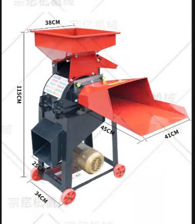 MÁY NGHIỀN CỎ,NGHIỀN LÕI NGÔ ĐA CHỨC NĂNG 2 CỬA NẠP BOOYOUNG
