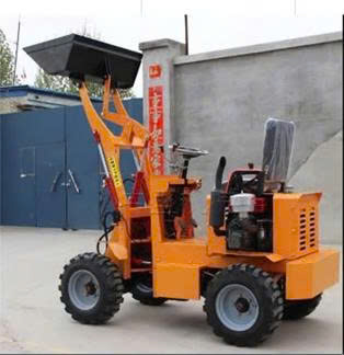MÁY XÚC NÂNG CHẠY ĐỘNG CƠ DẦU BOOYOUNG