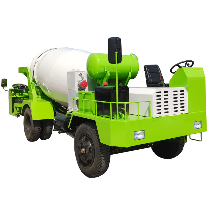 XE TRỘN BÊ TÔNG 4 BÁNH MINI BOOYOUNG