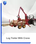 RƠ-MOÓC CHỞ GỖ CÓ CẦN CẨU BOOYOUNG