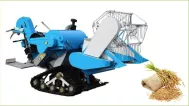 MÁY GẶT ĐẬP LIÊN HỢP MINI BÁNH XÍCH BOOYOUNG