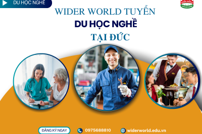 WIDER WORLD TUYỂN SINH DU HỌC NGHỀ ĐỨC 2023