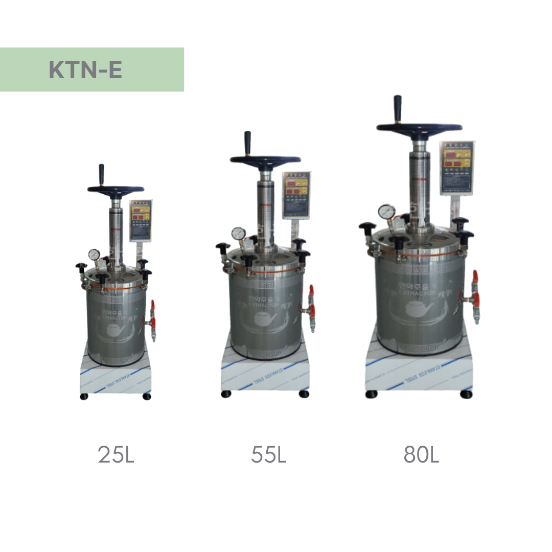 Máy sắc thuốc đông y KTN-E 25L, 55L, 80L