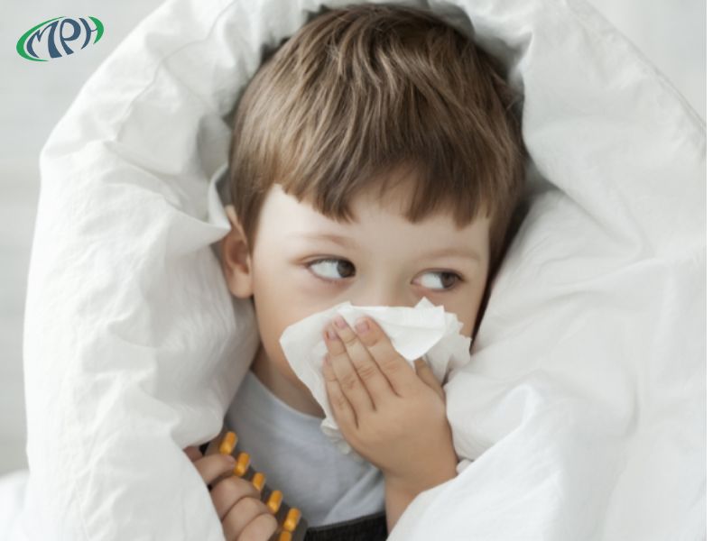 Trẻ em bị cảm lạnh có nên tắm không?