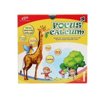 Canxi cho trẻ FOCUS CALCIUM dạng nước