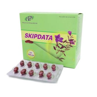 Viên giảm ho SKIPDATA( 10 vỉ x 10 viên nang )