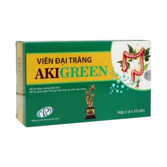 Đại tràng Akigreen hộp 30 viên