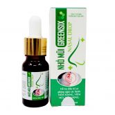 GREENSIX - Dung dịch nhỏ mũi Hỗ trợ phòng ngừa và điều trị các bệnh viêm xoang, viêm mũi, viêm họng