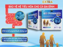 Bio Proacemin Extra - Men vi sinh, tiêu hóa bổ sung lợi khuẩn, giúp cải thiện hệ vi sinh đường ruột (20 ống x 10ml)