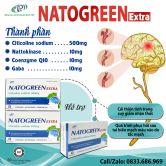 Natogreen Extra - hỗ trợ cải thiện tình trạng suy giảm nhận thức sau tai biến mạch máu não do tắc mạch