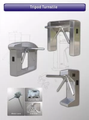 Barrier dành chắn người đi bộ ( tripob sturnstile )