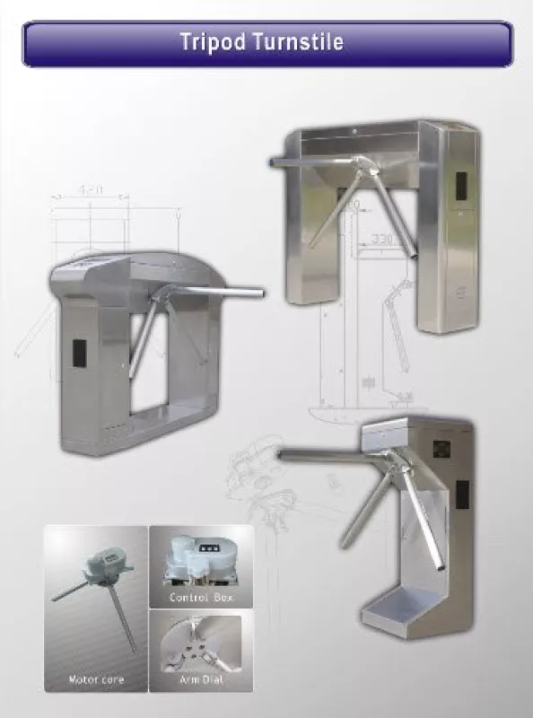 Barrier dành chắn người đi bộ ( tripob sturnstile )