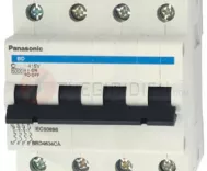 BBD4064CA-MCB 4P 6A 6KA 415VAC