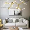 n Chùm Decor Xương Cá 14 Tay (Đen Vàng) - Tặng kèm 14 bóng led - Có Video