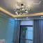 n thả trần trang trí chao thủy tinh cao cấp Hera đen 45 lá DGT-4636 decor trang trí trần nhà sang trọng, độc đáo - Ánh sáng vàng - Energy Green Lighting