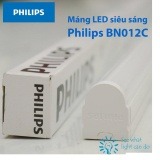 Bộ Tuýp Led Liền Máng Philips T8 BN012C 20w dài 1m2 (Trắng/Vàng)