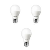 Bộ 3 Bóng đèn Philips LED ESS LEDBulb 3W đuôi E27 230V P45 ánh sáng (Trắng,Vàng)