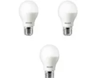 Bộ 3 bóng đèn Philips LED ESS LEDBulb 9W đuôi E27 230V A60 ánh sáng (Trắng, Vàng)