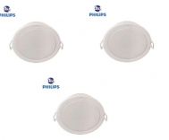 Bộ 3 đèn Philips LED Downlight âm trần 59202 7W (Trắng, Vàng)