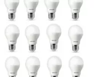 Bộ 12 Bóng đèn Philips LED ESS LEDBulb 5W đuôi E27 230V A60 ánh sáng (Trắng Vàng)