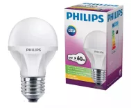 Bộ 3 Bóng Đèn Philips Led Ecobright 6W Đuôi E27 48V-230V A60 Ánh Sáng (Trắng)