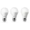 Bộ 3 Bóng đèn Philips LED ESS LEDBulb 7W đuôi E27 230V A60 ánh sáng (Trắng-Vàng)