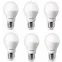 Bộ 6 Bóng đèn Philips LED ESS LEDBulb 5W đuôi E27 230V A60 ánh sáng (Trắng,Vàng)