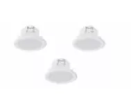 Bộ 3 đèn Philips LED Downlight âm trần 44082 7W (Vàng)