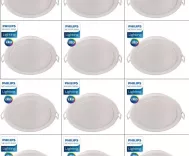 Bộ 12 Đèn Philips LED Downlight âm trần 59201-59202-59203 ( Màu Trung Tính 4000K)