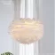 n Chùm Mây lông Vũ Bắc ÂU Decor Lighting TN329 ( Loại Cỡ Vừa 45cm) - 3 Chế Độ Ánh Sáng - Sử Dụng 3 Đui - Tặng kèm 3 Bóng