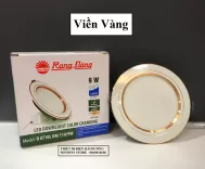 Đèn LED Downlight 3 chế độ Rạng Đông D AT08 10L ĐM 110-9W (Viền Trắng,Viền Vàng)