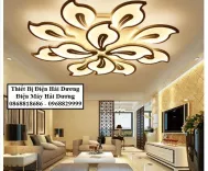 Đèn LED ốp trần 12 lá NT025 72W - 3 chế độ ánh sáng