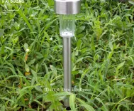 Đèn Cắm Đất Năng Lượng Mặt Trời Trang Trí Sân Vườn TN334 ( Thân Bọc Thép Không Gỉ ) - pin 600mAh