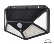 Đèn led đa giác cảm biển hồng ngoại năng lượng mặt trời (100-114 mắt led)