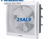 Quạt hút gắn tường Panasonic FV-25AL9 - 1 chiều có màn che(Trắng)
