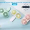 Quạt Mini Cầm Tay RPH-F10 7 Cánh Hình Cây Kem - 2 Lồng Quạt - 3 Tốc Độ gió - 3 Màu Tươi Sáng